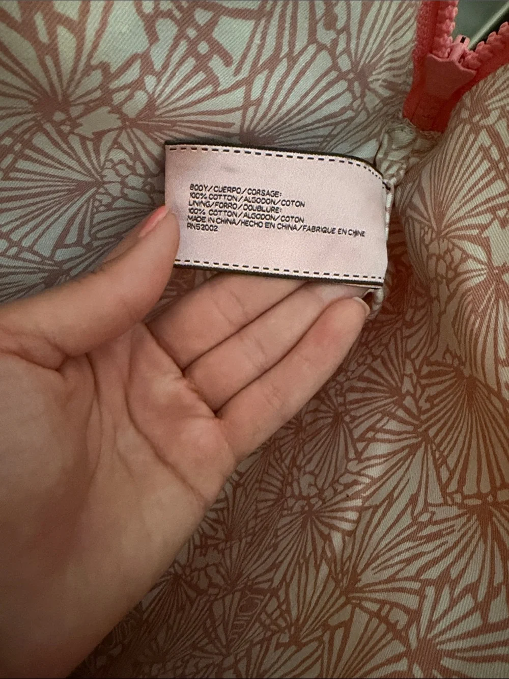 Juicy Couture Coral Pink 'Fun Is Back' Cosmetic Pouch